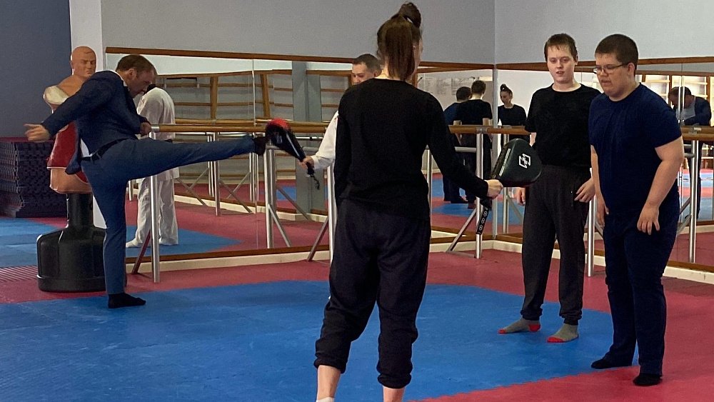 В челябинской спортшколе «Коре» открыли секцию по паратхэквондо