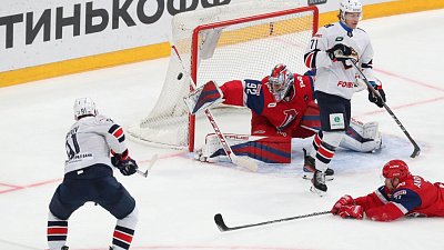 Хоккеисты «Металлурга» одержали третью победу подряд в финале Кубка Гагарина