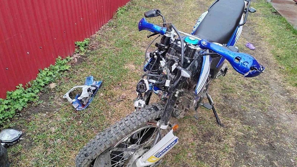 19-летняя пассажирка мотоцикла пострадала в ДТП в Челябинской области