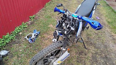 19-летняя пассажирка мотоцикла пострадала в ДТП в Челябинской области