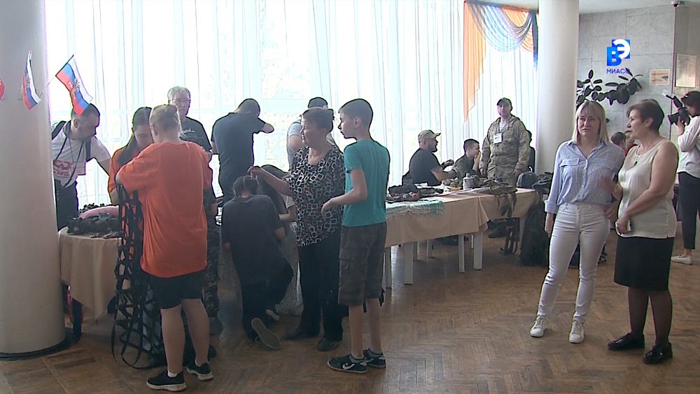 Интерактивная акция в поддержку бойцов прошла в «Прометее»