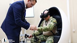 В Челябинске ветеранам СВО помогают при помощи VR‑очков и симулятора квартиры
