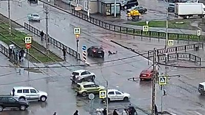 В Магнитогорске легковой автомобиль сбил пешехода