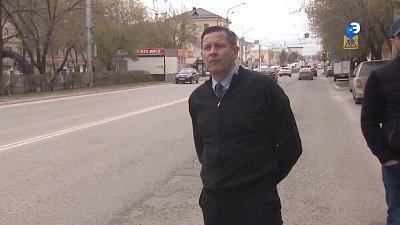 Глава Миасского городского округа Егор Ковальчук инспектирует «проблемные» дороги