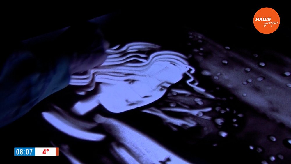 Песочная анимация вместо декораций в рубрике «Театральная шпаргалка»