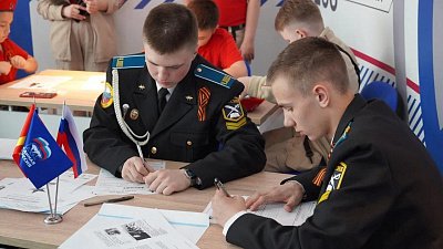 Челябинцы приняли участие в исторической акции «Диктант Победы»