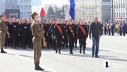 В Челябинске состоялась вторая репетиция парада Победы