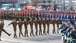 В Челябинске состоялась вторая репетиция парада Победы