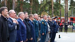 «Нужно всегда быть готовыми»: в Челябинске отметили 375‑летие пожарной охраны России