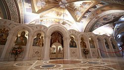 Открытие нижнего храма стало для челябинцев настоящим подарком в Вербное воскресенье