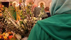 Открытие нижнего храма стало для челябинцев настоящим подарком в Вербное воскресенье