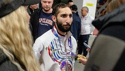 Боксер Эдмонд Худоян вернулся в Челябинск после победы на чемпионате Европы