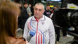 Боксер Эдмонд Худоян вернулся в Челябинск после победы на чемпионате Европы