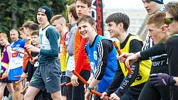 Студенты ЮУрГУ выиграли легкоатлетическую эстафету в Челябинске