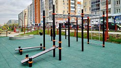 На северо-западе Челябинска благоустроили пешеходную зону