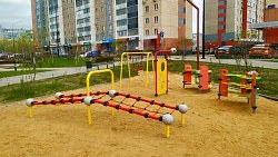 На северо-западе Челябинска благоустроили пешеходную зону