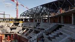 В строящейся «РМК-Арене» в Челябинске появится аэротруба