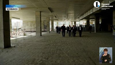 Алексей Текслер и Владимир Якушев оценили строительные работы «РМК-Арены»