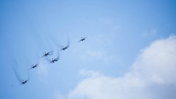 Высший пилотаж: показываем лучшие кадры авиагруппы «Стрижи»