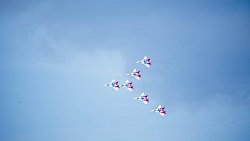 Высший пилотаж: показываем лучшие кадры авиагруппы «Стрижи»