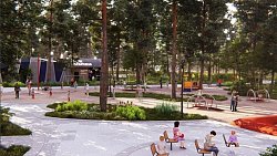 Дети — первооткрыватели: в Челябинске стартует капитальный ремонт парка имени Гагарина