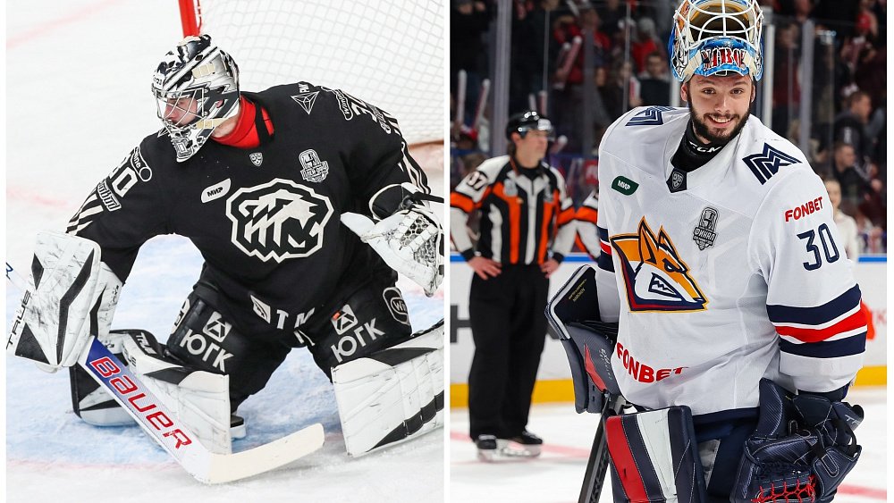 Голкиперы «Трактора» и «Металлурга» будут бороться за приз «Лучшему вратарю» КХЛ