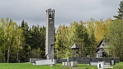 Журналисты Первого областного побывали на единственном в мире кладбище деревень