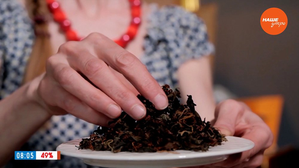 Чай на вишневом листе в рубрике «Время пить чай»