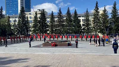 В Челябинске проходит генеральная репетиция парада Победы