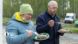 #ОтдохнуИпоеду! На трассе А‑310 в Челябинской области прошла акция для дальнобойщиков