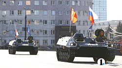 В Челябинске состоялась генеральная репетиция парада Победы