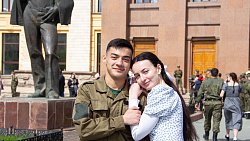 Челябинские студенты исполнили «Вальс Победы»