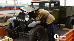 Челябинск встретил «Поезд Победы»