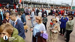 Челябинск встретил «Поезд Победы»