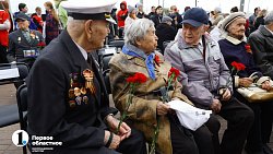 Челябинск встретил «Поезд Победы»