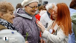 Челябинск встретил «Поезд Победы»