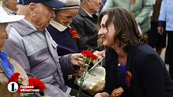 Челябинск встретил «Поезд Победы»