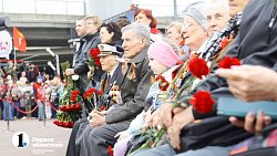 Челябинск встретил «Поезд Победы»