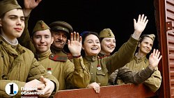 Челябинск встретил «Поезд Победы»