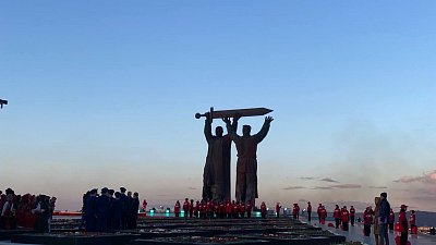 Алексей Текслер поздравил магнитогорцев на финале Открытого Всероссийского фестиваля «Спасибо за Победу!»