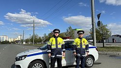 Полицейские обеспечили охрану порядка во время празднования Дня Победы в Челябинской области