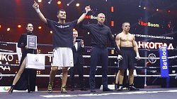 Андрей Стоцкий одержал победу в главном бою на вечере бокса «Танкоград» в Челябинске