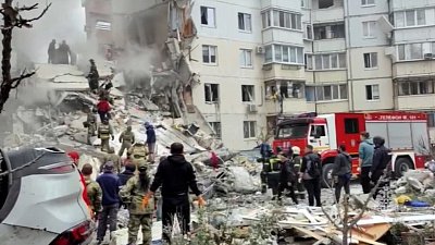 В Белгороде завершили поисково-спасательную операцию на месте обрушения подъезда жилого дома