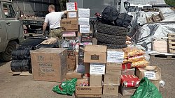 Из Златоуста в Донбасс отправили 20 тонн гуманитарной помощи