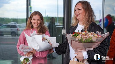 «Наша Таня лучше всех!» — в Челябинске встретили чемпионку Европы по тхэквондо