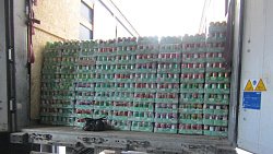 В Челябинской области таможенный контроль не прошли 115 тысяч бутылок газировки