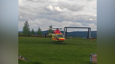 Спасатели помогли эвакуировать пациента с ожогами из Усть-Катава в Челябинск