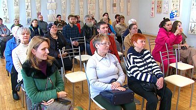 В ДНТ проходит выставка «Каллиграфия души»