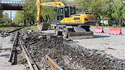 В Металлургическом районе Челябинска запустили трамвай‑челнок