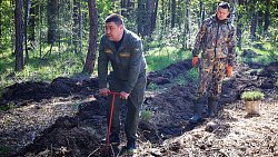 В Челябинском городском бору высадили свыше тысячи сосен